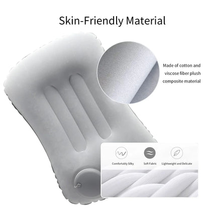 Portable Comfortable Inflatable Pillow