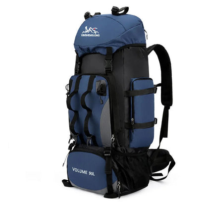 90L Waterproof Hiking Camping Backpack