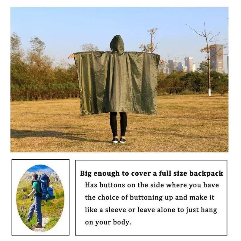 3-in-1 Multifunctional Waterproof Raincoat