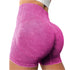 Seamless Knitted Buttock Sports Shorts