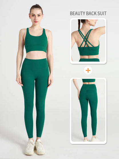 2 Piece Yoga Clothes Women's Tracksuit