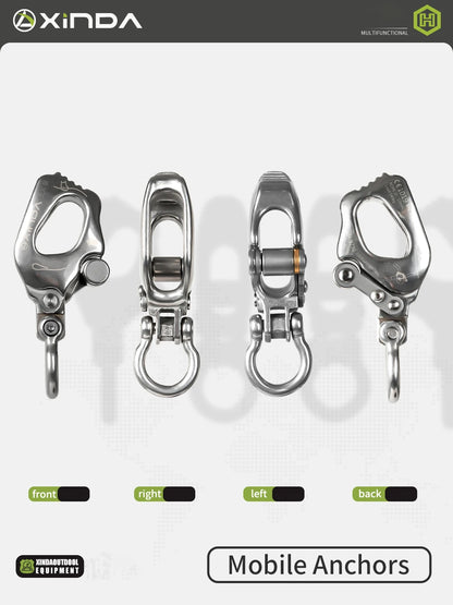 Xinda Big Dipper Stainless Steel Descender