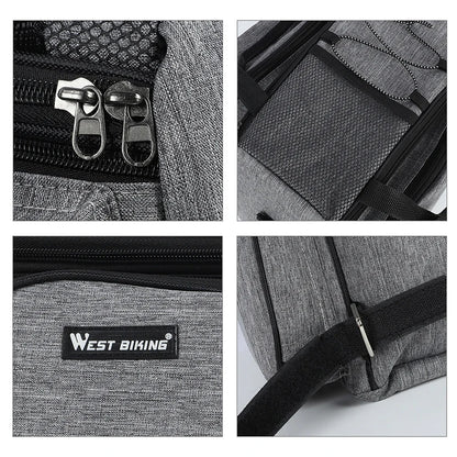 WEST BIKING Bike Rear Rack Bag