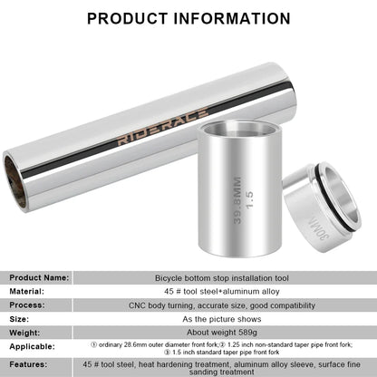 Riderace Bicycle Front Fork Setter Kit